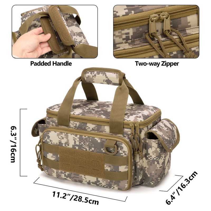 Rexmica Small Tool Bag for Men with Non-Slip and Thick
