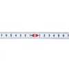 Aluminum Alloy Silver Self-Adhesive Measuring Tape, Sticky Ruler Measure for,