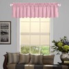Ladity Pink Valance for Windows Kitchen Valance Room Darkening Valances