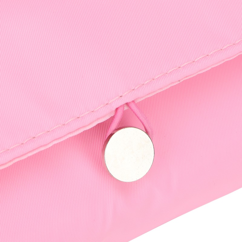 Cosmetic Bag Professional Makeup Brush Rolling Case Pink Cosmetics Make