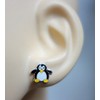 Penguin Earrings 925 Sterling Silver