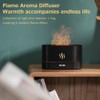 Aroma Diffuser Simulated Flame Large Fog Humidifier USB Atmosphere Lamp