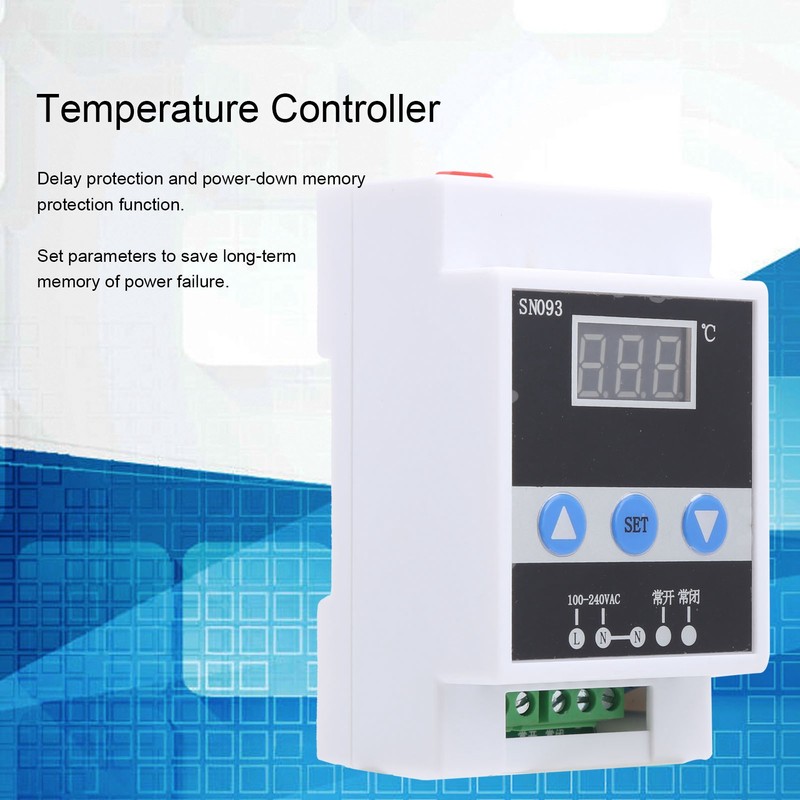 TMC‑6000 Temperature Controller Digital Temperature Control Regulator Thermostat 110‑240V
