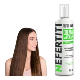 Nefertiti Crema Para Peinar Cabello Liso Anti Frizz 300ml                                                                                             