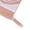 2pcs Hanging Diaper Bag Waterproof Double Pockets Zipper Closure Baby