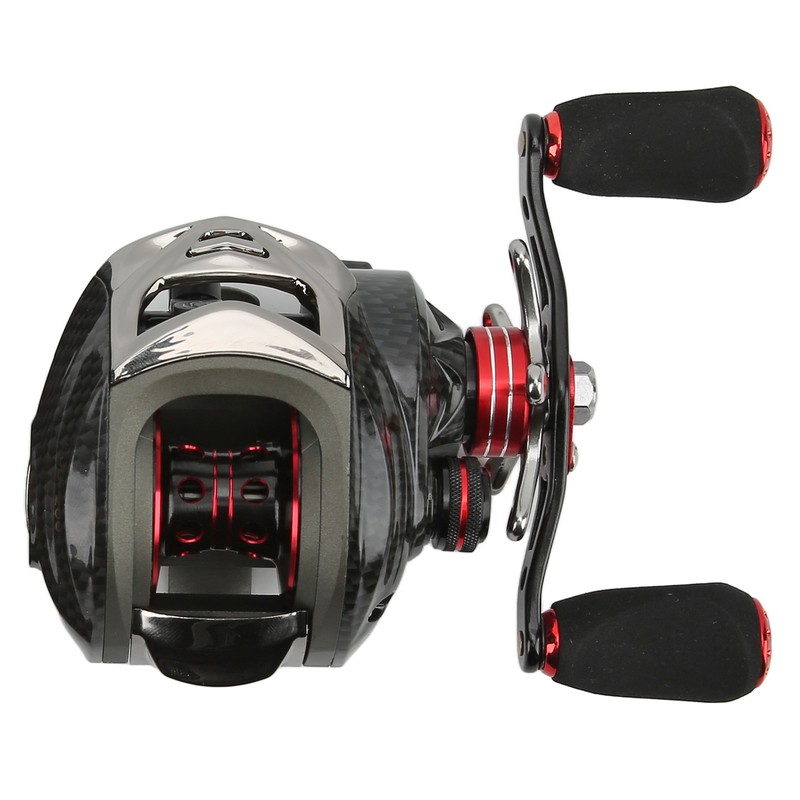 Baitcasting Reels Metal 18+1BB 6.3:1 Gear Ratio High Speed Fishing