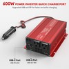 600W Car Power Inverter 12V DC to 110V AC Car
