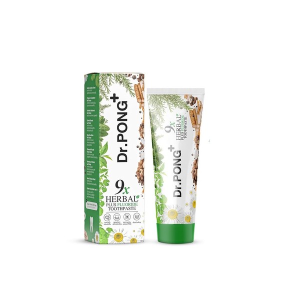 Dr.Pong Fluoride Toothpaste 100g (100 g, Teeth White)