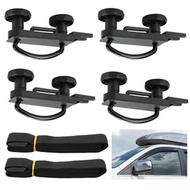 VBGURR Roof Box Accessories Roof Box U Bolts Fitting Kit Car Accessories for Roof Boxes Installation Car Roof Box Set Accessories