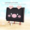 conisy Cute Slim Womens Leather Wallet,Small RFID Blocking Trifold Wallets