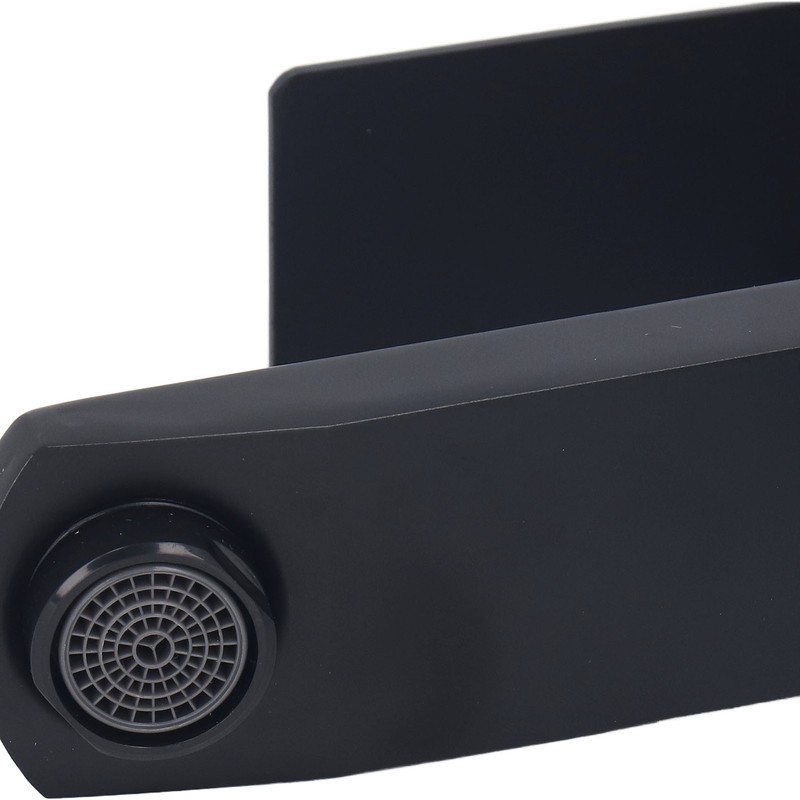 Basin Faucet Stainless Steel Surface Black Baking Paint Bathroom Sink