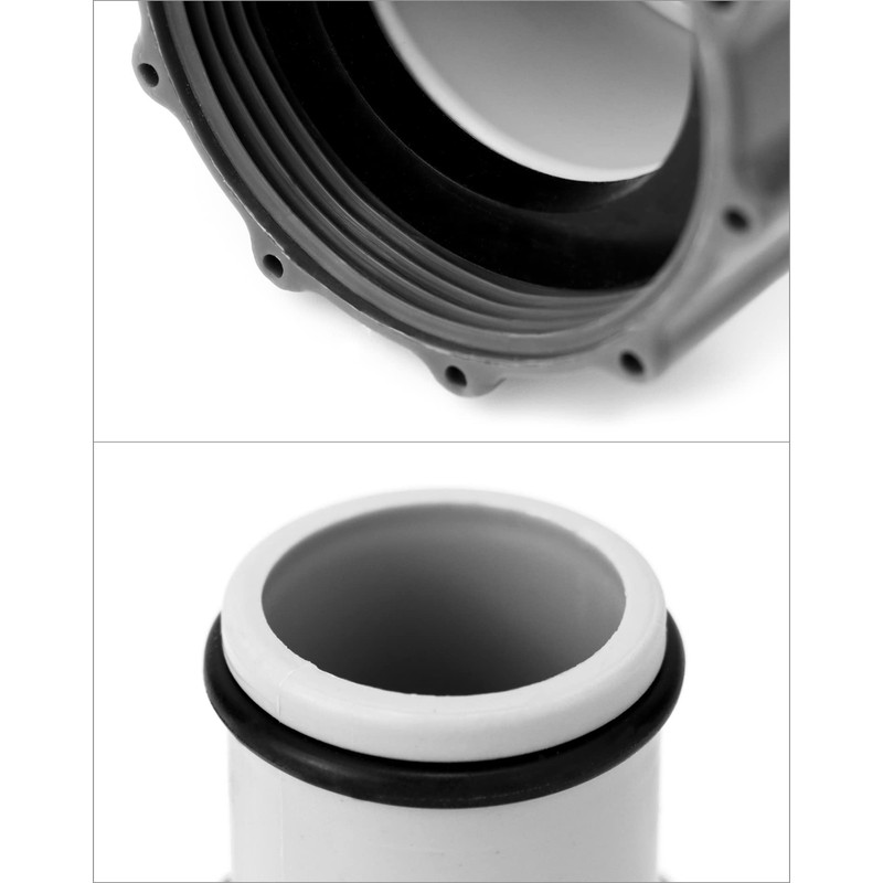 QWORK® 2 Sets Pool Adapter A, Pool Hose Adapter, Pool