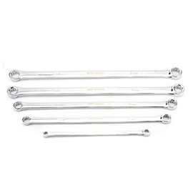 VCT 5pc Extra Long Double Box End Metric Chrome Vanadium Steel Wrench Set Tool