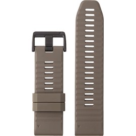 Garmin Quickfit Watch Band, Dark Sandstone Silicone, 26mm