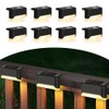 Infinite Basics 8-Pack Solar Led Deck & Step Weatherproof Lights