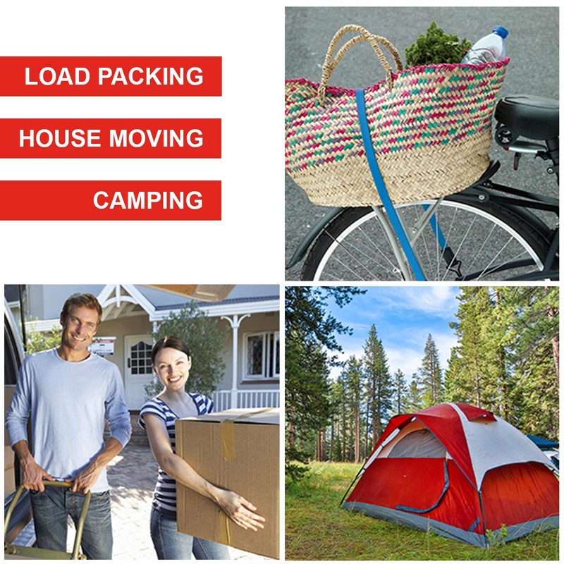 Master Lock Flat Bungee Bike Lock, blue, 3227EURDAT