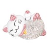 Lucky Cat Ornaments Solar Power Waving Arm Lucky Cat Statue