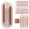 Hair Accessories Set-20pcs Invisible Elastic Mesh Hair Nets 50pcs U-shaped