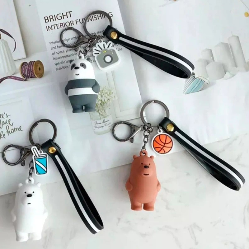 Mafab Llavero Oso Escandalosos De Bare Bears Divertido