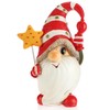 com-four® 2 x Christmas Gnomes - Beautiful Decorative Item for