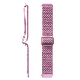 Chofit Watch Band Compatible with Faweio IDW13 /IDW16 /IDW19 Bands for Women Men,Nylon Elastic Loop stretchy Adjustable Strap for Faweio Replacement Wristbands