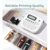 D210s Ptouch Label Maker Machine, Laminated Label Machine with-Tape 12mm