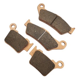 MotoForgeDynamics Front & Rear Brake Pads Set Compatible with KTM 125/144/200/250/300/350/450/505/530 SX EXC SXF 04-23 - Premium Sintered Compound, Enhanced Durability (Front and Rear)