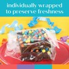 Happy Birthday To You 4 Pack Individually Wrapped Brownies