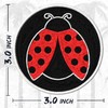 Ladybug Patch for Clothes – Embroidered Iron on Patch for