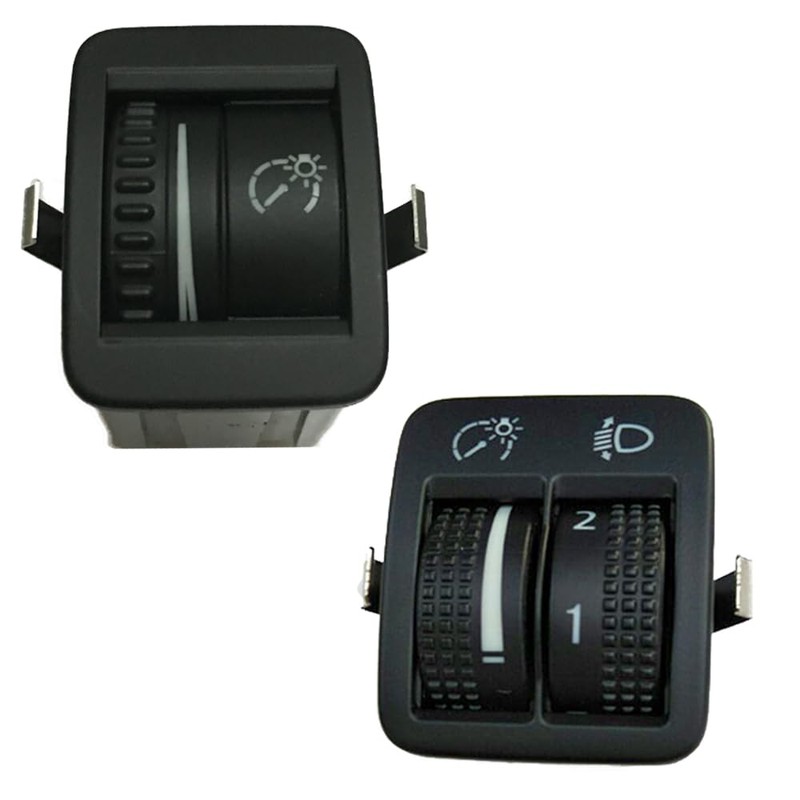 Cakievro New Front Headlight Height Dimmer Control Switch for VW