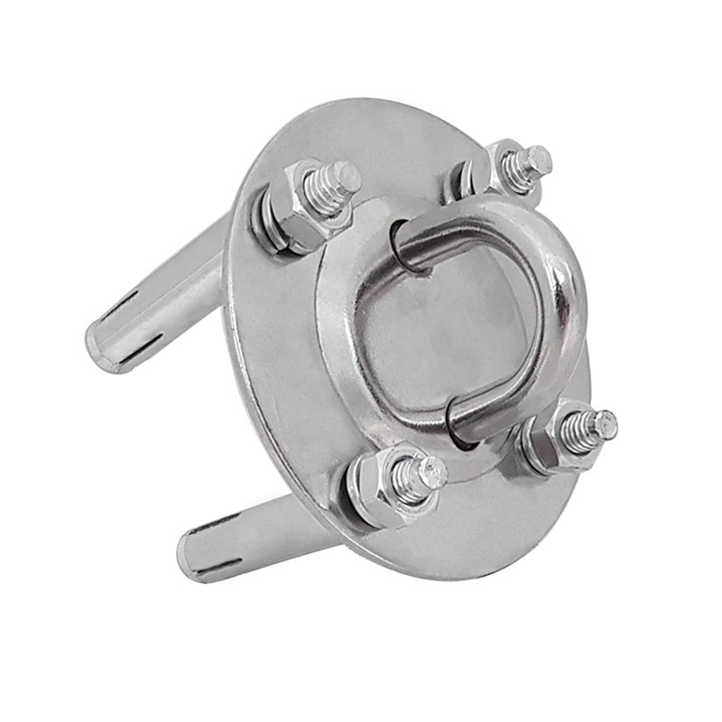 Tayga Soporte Pared Sencillo para Cuerdas de suspensión/Ligas con tornillería