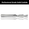 Akylin Down-Cut Spiral Router Bits 1/4 Inch Shank,2 Flute CNC