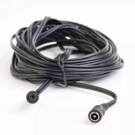 LEDUPATES LEDupdates 26ft DC Extension Cable for Power Supply 5.5mm x 2.1mm DC Plug