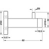 Design Wall Door Buffer Stainless Steel PVD Polished Brass Door