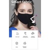 Zzteck Silver Ion Infused Cotton Smart Fabric Cloth Face Mask