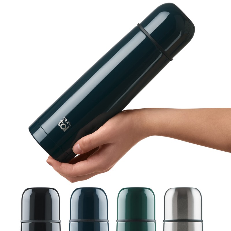Blumtal Eifel Stainless Steel, Leak-Proof Thermos Flask with Drinking Cup