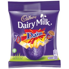 Original Cadbury Dairy Milk Daim Mini Eggs Bag Imported From The UK England