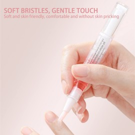 Cuticle Oil Pen for Nails, 4Pcs Nail Oil Pen Cuticle Revitalizer Oil Pen with Soft Brush,Cuticle Oil to Prevent Nail Cracking and Dry