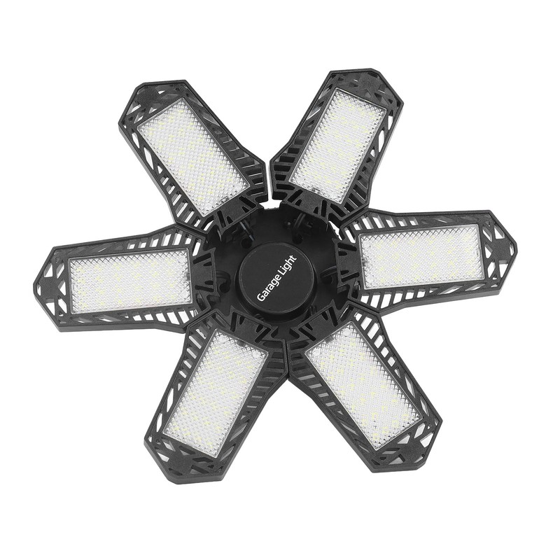 LED Garage Light 1800LM 24W 6 Leaf Foldable Good Heat