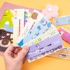 GTILE 16 Pack Cute Sticky Notes, Animals Plant Foods Mini
