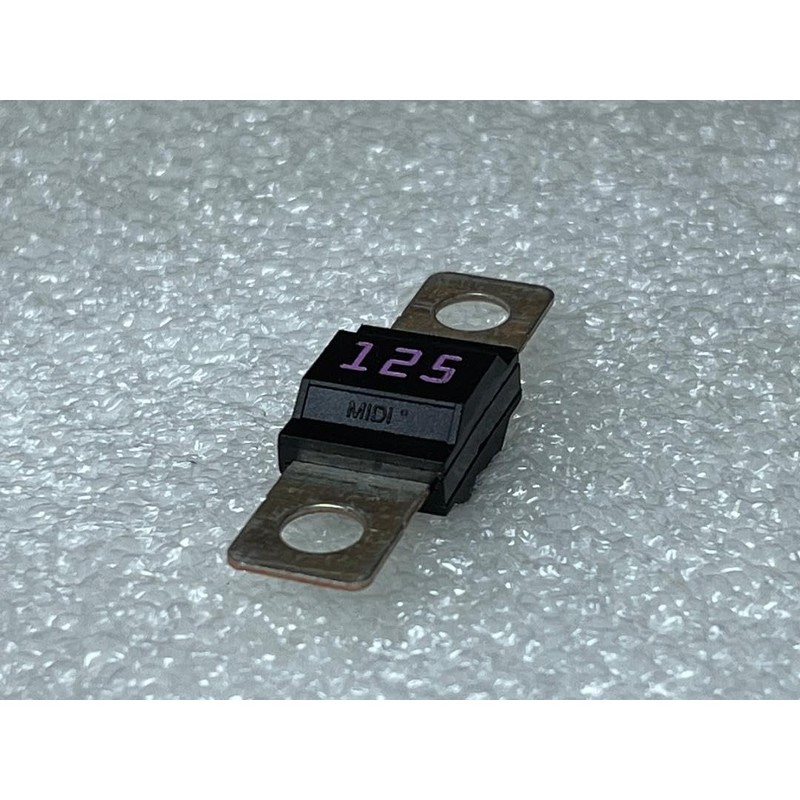 Compatible with Littelfuse MIDI Bolt-Down Fuse 125A, 498 Series, 32VDC,