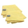Tek Automotive Waffle Drying Towel Twin Pack- Extra Large Microfibre