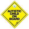 Autistic Child On Board Car Sign, Autistic Car Sign, Autism