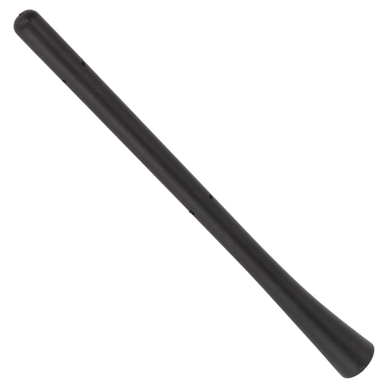 Motorcycle Short Antenna Mast 6 3/4in Long Screw in Rubber