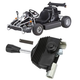 ATV Gear Shifter Lever, Motorcycle Hand Gear Lever Shifter with Rubber Gaiter Steel Alloy for Quad Dirt Bike ATV Go Kart