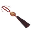 Buddha Car Pendant Peach Wood Exquisite Carving Mind Purification Wealth