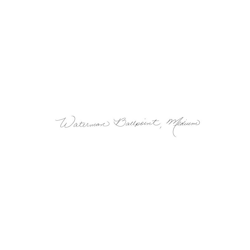 Waterman S2271113 Ballpoint Pen, Oil-based Refill, Medium, Black