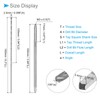 CoCud Tap and Drill Bit Set M3 x 0.5 Thread