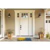 DII DII Natural Coir Doormat, Decorative Hello Mat, 17x29, Hello