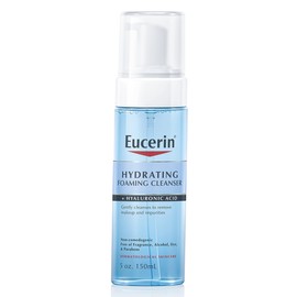 Eucerin Eucerin Hydrating Foaming Daily Facial Cleanser with Hyaluronic Acid, 5 Fl Oz